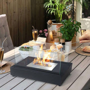 Tabletop Fireplace Heater / Outdoor Table Styled Bio Ethanol Firepits / Portable Fire Bowl Pot / Skypatio Fireplace